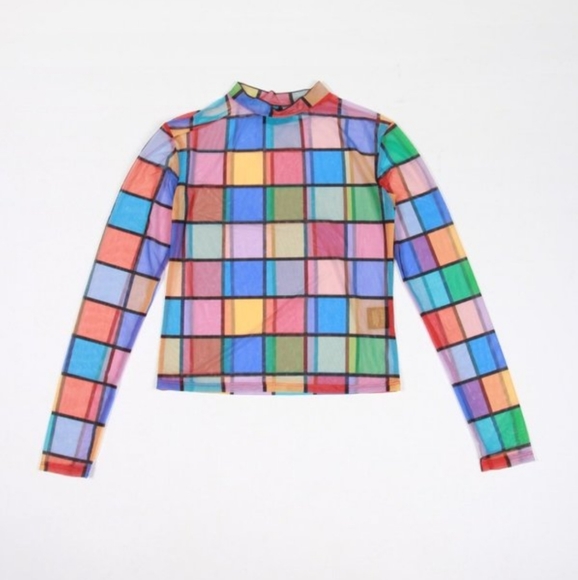 NWOT Lazy Oaf dance all night top In S - Picture 3 of 7